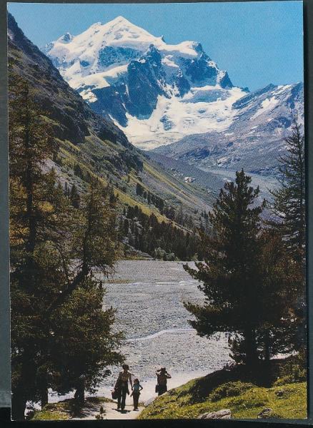 Piz Roseg in Graubünden/CH